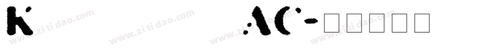 Kill your darlings AC字体转换